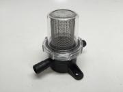 MARINE BOAT PC IN-LINE STRAINER SS LARGE MESH FILTER FOR 0.5" HO